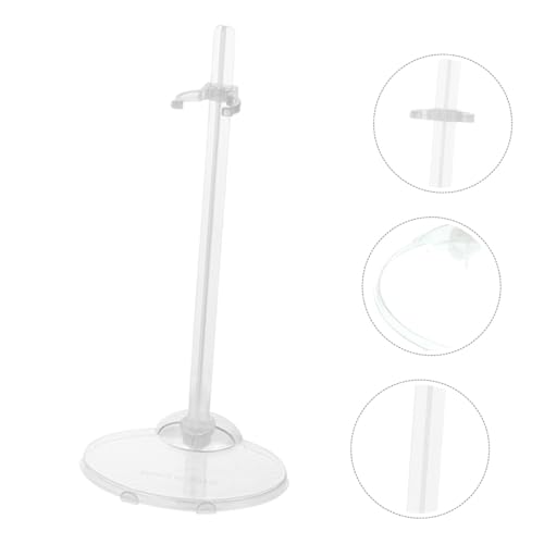 FRCOLOR 10 Stück Teiliges Kunststoff Doll Support Frame Action Figure Stands Stabile Displayhalter für Puppen und Sammelfiguren Einfache Anwendung Langlebig von FRCOLOR