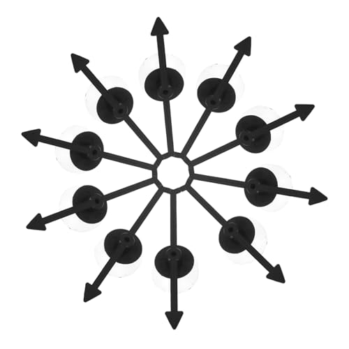 FRCOLOR 10 Stück Teiliges Kunststoff Spielpfeile Drehpfeil für Indoor Spiele Vielseitig Einsetzbar als DIY Spielzubehör für Unterricht Party und Familienunterhaltung Robust und Farbenfroh von FRCOLOR