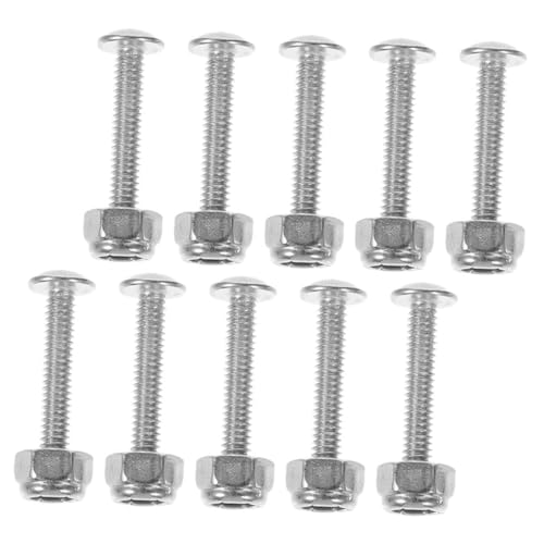 FRCOLOR 10 Stück Teiliges Metall Schrauben für Tischfußballspieler Stabile Befestigungsschrauben zur Einfachen Montage und Reparatur Verschleißfest und für Verbessertes Spielerlebnis FRCOLOR 10 Stück Teiliges Metall Schrauben für Tischfußballspieler Stabile Befestigungsschrauben zur Einfachen Montage und Reparatur Verschleißfest und für Verbessertes Spielerlebnis von FRCOLOR