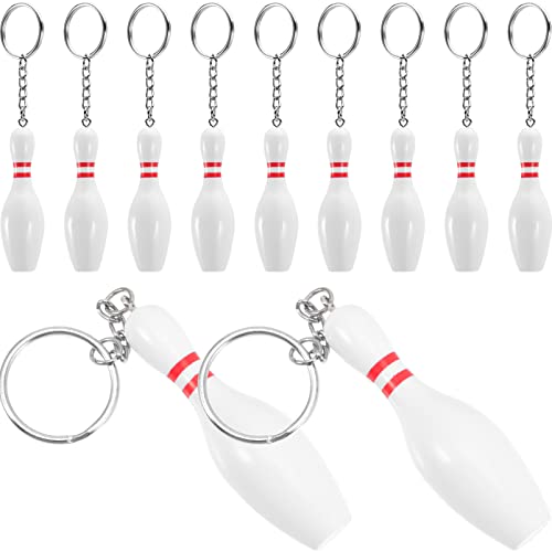 FRCOLOR 10 Stück Teiliges Mini Bowling Schlüsselanhänger Sportliche Schlüsselringe im Bowling Design Mitgebsel für Kindergeburtstage Kreative Dekoration für Taschen und Rucksäcke FRCOLOR 10 Stück Teiliges Mini Bowling Schlüsselanhänger Sportliche Schlüsselringe im Bowling Design Mitgebsel für Kindergeburtstage Kreative Dekoration für Taschen und Rucksäcke von FRCOLOR
