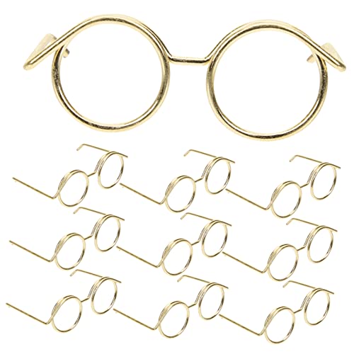 FRCOLOR 10 Stück Teiliges Mini Puppenbrillen Stilvolle Sonnenbrille für Puppen für Kostüme und Kreative Spielideen Robust und Leicht Perfektes Zubehör für Fotografie FRCOLOR 10 Stück Teiliges Mini Puppenbrillen Stilvolle Sonnenbrille für Puppen für Kostüme und Kreative Spielideen Robust und Leicht Perfektes Zubehör für Fotografie von FRCOLOR