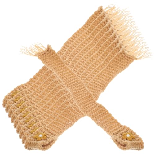 FRCOLOR 10 Stück Teiliges Mini Strickschals Verstellbar Weiche Puppenschals DIY Dekoration für Puppen Weinflaschen und Miniaturhäuser FRCOLOR 10 Stück Teiliges Mini Strickschals Verstellbar Weiche Puppenschals DIY Dekoration für Puppen Weinflaschen und Miniaturhäuser von FRCOLOR