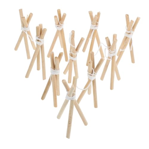 FRCOLOR 10 Stück Teiliges Miniatur Holzgestell Detailreiches Puppenhaus Zubehör Robustes Kleines Feuerholzregal für Halloween Dekoration Sichere DIY Landschaftsdekoration FRCOLOR 10 Stück Teiliges Miniatur Holzgestell Detailreiches Puppenhaus Zubehör Robustes Kleines Feuerholzregal für Halloween Dekoration Sichere DIY Landschaftsdekoration von FRCOLOR