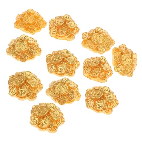 FRCOLOR 10 Stück Teiliges Miniatur aus Resin Realistisch Gestaltete Spielgeld Deko Kreative Mini Ornamente für Puppenhäuser Neujahrs und Feengarten Dekoration FRCOLOR 10 Stück Teiliges Miniatur aus Resin Realistisch Gestaltete Spielgeld Deko Kreative Mini Ornamente für Puppenhäuser Neujahrs und Feengarten Dekoration von FRCOLOR