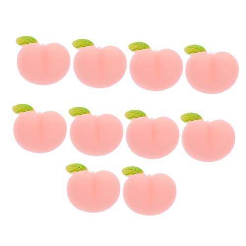FRCOLOR 10 Stück Teiliges Niedliche Pfirsich Squeeze spielzeuge als Dekorative Stressabbauende Handyhüllen anhänger Leicht und Tragbar für Erwachsene Jugendliche Druckentlastung FRCOLOR 10 Stück Teiliges Niedliche Pfirsich Squeeze spielzeuge als Dekorative Stressabbauende Handyhüllen anhänger Leicht und Tragbar für Erwachsene Jugendliche Druckentlastung von FRCOLOR