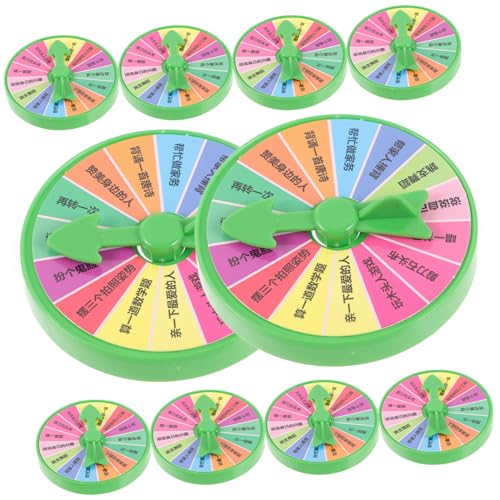 FRCOLOR 10 Stück Teiliges Party zubehör Kleines Punishment Wheel aus Sicherem Pp Material Lustiges Drehrad für Erwachsene Familien Eventspiele FRCOLOR 10 Stück Teiliges Party zubehör Kleines Punishment Wheel aus Sicherem Pp Material Lustiges Drehrad für Erwachsene Familien Eventspiele von FRCOLOR
