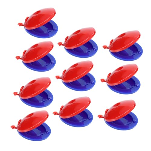FRCOLOR 10 Stück Teiliges Percussion Castanets aus Sicherem Leichtem Material Kindgerecht Gestaltet für Hand Auge Koordination und Musikalisches Lernen als Musikspielzeug für Mädchen und FRCOLOR 10 Stück Teiliges Percussion Castanets aus Sicherem Leichtem Material Kindgerecht Gestaltet für Hand Auge Koordination und Musikalisches Lernen als Musikspielzeug für Mädchen und von FRCOLOR