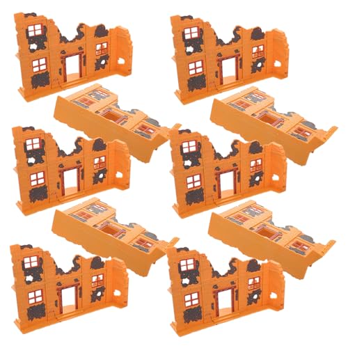 FRCOLOR 10 Stück Teiliges Ruinenmodell Hohe Zerstörte Mauern für DIY Sandtisch Szenen Realistische Miniatur Ruinen für Vielseitiges Architektonisches Modell zum Kreativen Bauen FRCOLOR 10 Stück Teiliges Ruinenmodell Hohe Zerstörte Mauern für DIY Sandtisch Szenen Realistische Miniatur Ruinen für Vielseitiges Architektonisches Modell zum Kreativen Bauen von FRCOLOR