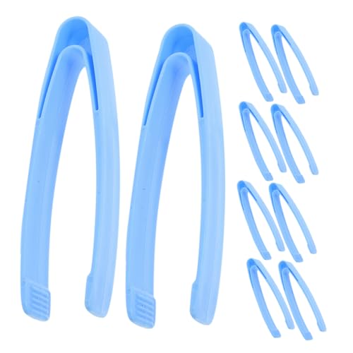 FRCOLOR 10 Stück Teiliges von Kunststoff Pinzetten für Montessori für Frühe Fähigkeiten für Experimente und Outdoor Blau Leicht und Tragbar FRCOLOR 10 Stück Teiliges von Kunststoff Pinzetten für Montessori für Frühe Fähigkeiten für Experimente und Outdoor Blau Leicht und Tragbar von FRCOLOR