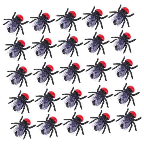 FRCOLOR 100 Stck. Realistische Fake Fliegen Attrappen Halloween Scherzartikel Lebensechte Künstliche Insekten Deko Party Requisiten für Halloween April Fools Streichspaß FRCOLOR 100 Stck. Realistische Fake Fliegen Attrappen Halloween Scherzartikel Lebensechte Künstliche Insekten Deko Party Requisiten für Halloween April Fools Streichspaß von FRCOLOR
