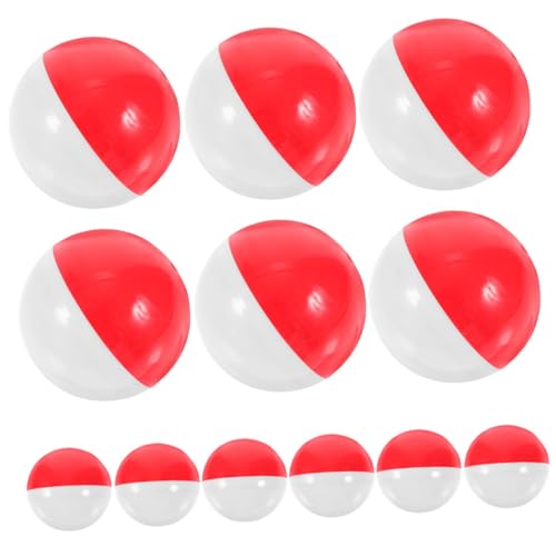 FRCOLOR 100 Stück Befüllbare Plastik kapseln Rote weiß Kapseln Vending Machine Kugeln Wiederverwendbar für Partygeschenke Hochzeit Geburtstag Geschenkverpackung von FRCOLOR