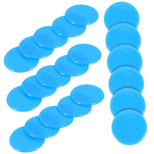 FRCOLOR 100 Stück Bingo Chips Blau Spielsteine Zählchips Für Kartenspiele Brettspiele Partyzubehör Langlebig Praktisch Leicht Tragbar FRCOLOR 100 Stück Bingo Chips Blau Spielsteine Zählchips Für Kartenspiele Brettspiele Partyzubehör Langlebig Praktisch Leicht Tragbar von FRCOLOR