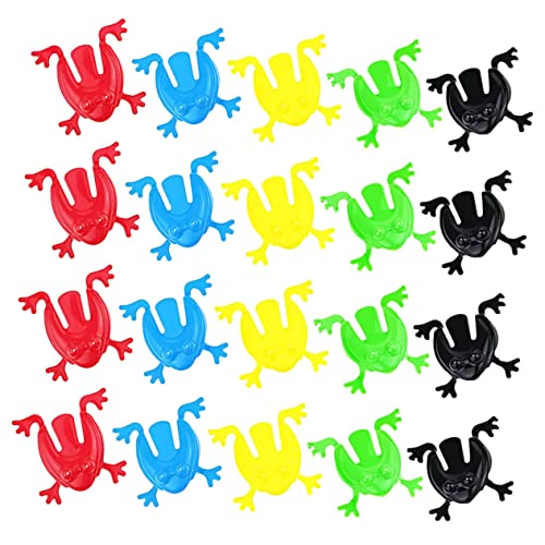 FRCOLOR 100 Stück Bunte Kunststoff Froschspielzeuge Teiliges Realistische Springende Frösche für Partys und Freizeitaktivitäten Einfach zu Bedienen Lagern FRCOLOR 100 Stück Bunte Kunststoff Froschspielzeuge Teiliges Realistische Springende Frösche für Partys und Freizeitaktivitäten Einfach zu Bedienen Lagern von FRCOLOR