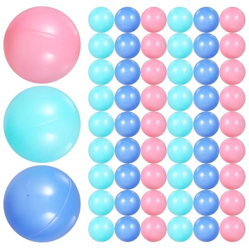FRCOLOR 100 Stück Bunte Schwimmspielbälle Kreative Wasserbälle für Spielplatz Pool und Partys Leicht und Handlich Fördert Spiel und Spaß von FRCOLOR