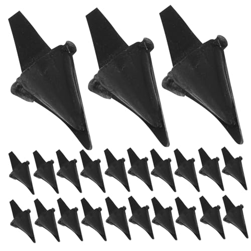 FRCOLOR 100 Stück Entenpuppen Bastelmund Sicherheitsschnäbel DIY Tiervogel Kükenschnabel Sicherheits Entenschnabel Puppenschnabel Mini Hühnerschnabel Plüsch Hühnerschnabel von FRCOLOR