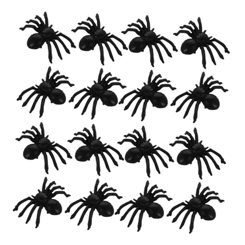 FRCOLOR 100 Stück Mini Halloween Spinnen Realistische Kunststoff Spinnen für Gruselige Deko Halloween Party Requisiten und Streiche und Außendekoration FRCOLOR 100 Stück Mini Halloween Spinnen Realistische Kunststoff Spinnen für Gruselige Deko Halloween Party Requisiten und Streiche und Außendekoration von FRCOLOR