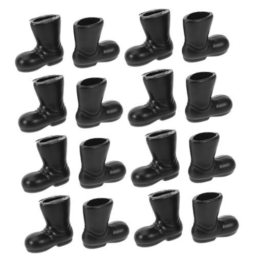 FRCOLOR 100 Stück Mini Weihnachtsmann Stiefel Schwarz Puppenhaus Dekorationen Miniatur Santa Claus Schuhe Christbaumschmuck für Festliche Tischdeko und Geschenkfüllungen FRCOLOR 100 Stück Mini Weihnachtsmann Stiefel Schwarz Puppenhaus Dekorationen Miniatur Santa Claus Schuhe Christbaumschmuck für Festliche Tischdeko und Geschenkfüllungen von FRCOLOR