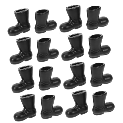 FRCOLOR 100 Stück Mini Weihnachtsstiefel Bastelaccessoires für Puppenhäuser Santa Claus Schuhe in Schwarz für DIY Weihnachtsdekorationen und Tischmittelstücke FRCOLOR 100 Stück Mini Weihnachtsstiefel Bastelaccessoires für Puppenhäuser Santa Claus Schuhe in Schwarz für DIY Weihnachtsdekorationen und Tischmittelstücke von FRCOLOR