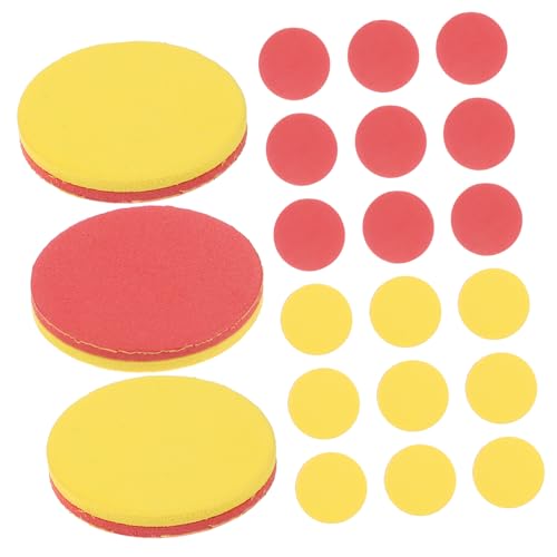 FRCOLOR 100 Stück Teiliges Bunte Doppelseitige Zählchips für Vorschule und Grundschule Robuste Lernspielzeug Zählsteine für Rechenübungen Farbenerkennung Klassenzimmer und Zuhause von FRCOLOR