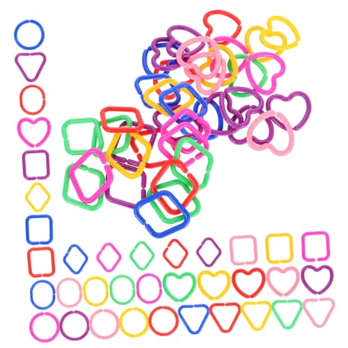 FRCOLOR 100 Stück Teiliges Bunte Geometrische Kunststoff Kettenglieder für Junge Mädchen Lernfördernde Verbindungsringe für Frühkindliche Bildung für Kindergarten Zuhause und Kinderwagen FRCOLOR 100 Stück Teiliges Bunte Geometrische Kunststoff Kettenglieder für Junge Mädchen Lernfördernde Verbindungsringe für Frühkindliche Bildung für Kindergarten Zuhause und Kinderwagen von FRCOLOR