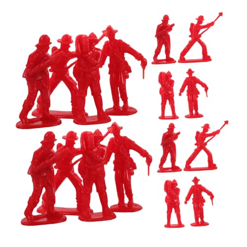 FRCOLOR 100 Stück Teiliges Feuerwehrmann Figuren Realistische Spielzeugfiguren für Deko für Geburtstagsfeiern und Kreative Spielmöglichkeiten Sicher und Lehrreich FRCOLOR 100 Stück Teiliges Feuerwehrmann Figuren Realistische Spielzeugfiguren für Deko für Geburtstagsfeiern und Kreative Spielmöglichkeiten Sicher und Lehrreich von FRCOLOR