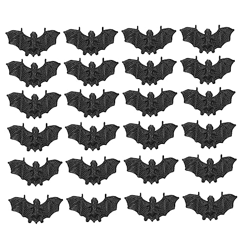 FRCOLOR 100 Stück Teiliges Halloween Deko mit Realistischen Verschleißfesten Mini Fledermäusen Gruselige Party Deko für Innen und Außenbereich als Halloween Party Zubehör und FRCOLOR 100 Stück Teiliges Halloween Deko mit Realistischen Verschleißfesten Mini Fledermäusen Gruselige Party Deko für Innen und Außenbereich als Halloween Party Zubehör und von FRCOLOR