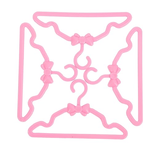 FRCOLOR 100 Stück Teiliges Miniatur Puppenkleiderbügel Rosa Realistische Miniatur Kleideraufhänger für Puppenschränke Leichte Tragbare Kleiderbügel für Pretend Play FRCOLOR 100 Stück Teiliges Miniatur Puppenkleiderbügel Rosa Realistische Miniatur Kleideraufhänger für Puppenschränke Leichte Tragbare Kleiderbügel für Pretend Play von FRCOLOR