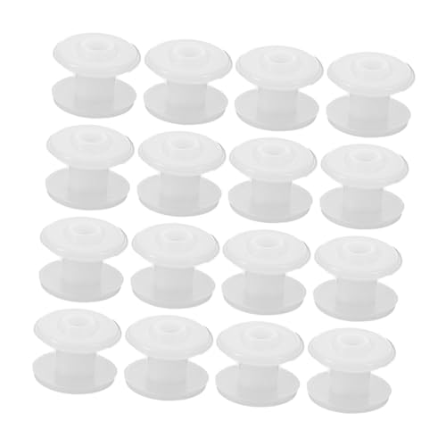 FRCOLOR 100 Stück Teiliges Verstellbare Kunststoff Klammern für Windmühlenschnüre Robuste Garten String Halter Vielseitiges Outdoor Dekorationszubehör Langlebig und Einfach zu Montieren von FRCOLOR