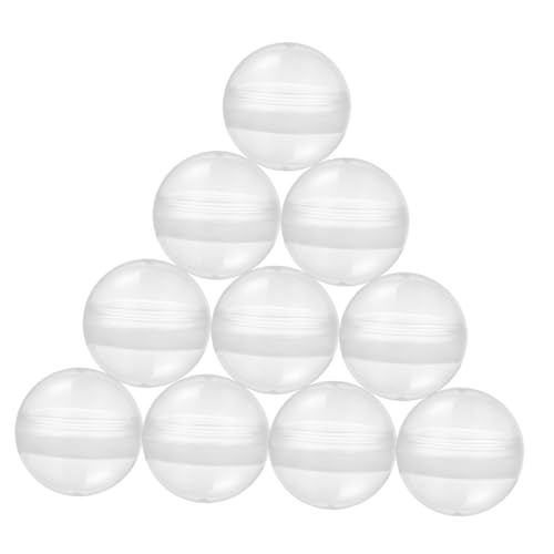 FRCOLOR 100 Stück Transparente Kunststoffkapseln für Verkaufsautomaten Befüllbare Runde Kugeln Stabile und Langlebige Party Geschenkverpackung Vielseitig als Aufbewahrungsbox und FRCOLOR 100 Stück Transparente Kunststoffkapseln für Verkaufsautomaten Befüllbare Runde Kugeln Stabile und Langlebige Party Geschenkverpackung Vielseitig als Aufbewahrungsbox und von FRCOLOR