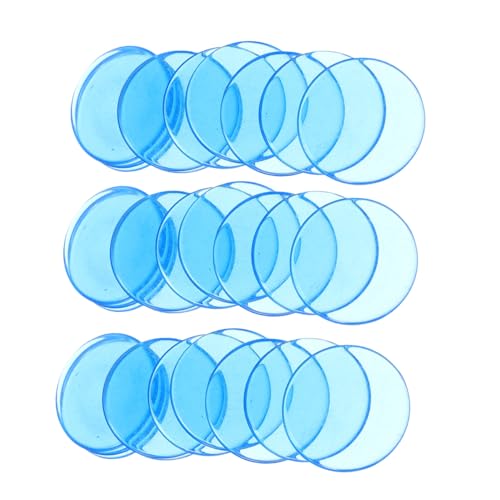 FRCOLOR 100Stücke Transparente Bingo Zählchips Bunten Farben Langlebige Runde Spielsteine für Frühe Bildung und Matheunterricht für Brettspiele FRCOLOR 100Stücke Transparente Bingo Zählchips Bunten Farben Langlebige Runde Spielsteine für Frühe Bildung und Matheunterricht für Brettspiele von FRCOLOR