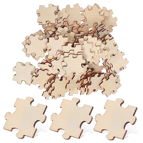FRCOLOR 100Stücke Unvollendete Holzpuzzles Blanko Puzzle Teile zum Malen für DIY Kunsthandwerk Große Puzzlestücke für Kreative Projekte und Bastelarbeiten FRCOLOR 100Stücke Unvollendete Holzpuzzles Blanko Puzzle Teile zum Malen für DIY Kunsthandwerk Große Puzzlestücke für Kreative Projekte und Bastelarbeiten von FRCOLOR
