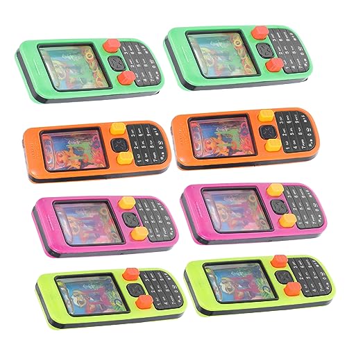FRCOLOR 10 Stücke Handheld Wasserspiel Spielzeug für Kinder Nostalgie Wasser Ringwurfspiel Partygeschenke zum Geburtstag Poolspielzeug Spaß für Altersgruppen von FRCOLOR