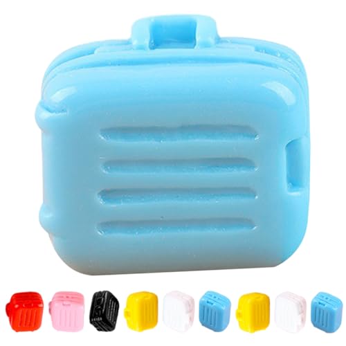 FRCOLOR 10Stücke Teiliges Miniatur Vintage Koffer für Puppenhäuser Dekorative Modelle für Puppenstube Detailreiches Design Robust und Langlebig für Miniatur Dekoration FRCOLOR 10Stücke Teiliges Miniatur Vintage Koffer für Puppenhäuser Dekorative Modelle für Puppenstube Detailreiches Design Robust und Langlebig für Miniatur Dekoration von FRCOLOR