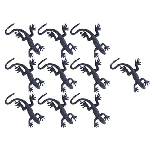FRCOLOR 10Stücke Teiliges Realistischer Gecko Spielzeuge aus Hochwertigem Kunststoff für Halloween Dekorationen Streiche Kostümpartys und Mehr Lebensecht Scherzartikel FRCOLOR 10Stücke Teiliges Realistischer Gecko Spielzeuge aus Hochwertigem Kunststoff für Halloween Dekorationen Streiche Kostümpartys und Mehr Lebensecht Scherzartikel von FRCOLOR
