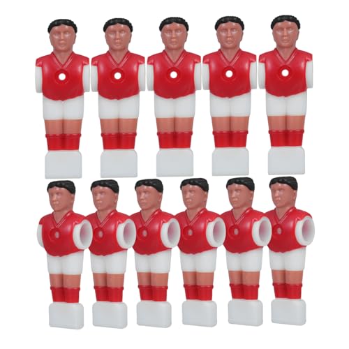 FRCOLOR 11 Stück Teiliges Tischfußball Spieler Ersatzteile für Kicker Fußballspieler Figuren für Tischfußball Schwarz Rote Spieler für Standard Tischfußballstangen FRCOLOR 11 Stück Teiliges Tischfußball Spieler Ersatzteile für Kicker Fußballspieler Figuren für Tischfußball Schwarz Rote Spieler für Standard Tischfußballstangen von FRCOLOR