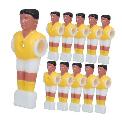 FRCOLOR 11 Stück Teiliges Tischfußballspieler Figuren Robuste und Leichte Kicker Zubehör für Standard Tischfußballspiele für Lange Nutzung und Einfache Installation FRCOLOR 11 Stück Teiliges Tischfußballspieler Figuren Robuste und Leichte Kicker Zubehör für Standard Tischfußballspiele für Lange Nutzung und Einfache Installation von FRCOLOR