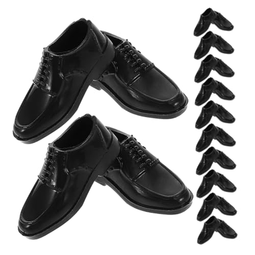 FRCOLOR 12 Paare Puppenschuhe für Puppen Miniatur Schuhe Accessoires für Jungen Kostümrequisiten für Puppenhaus Spiele und Rollenspiel Aktivitäten von FRCOLOR