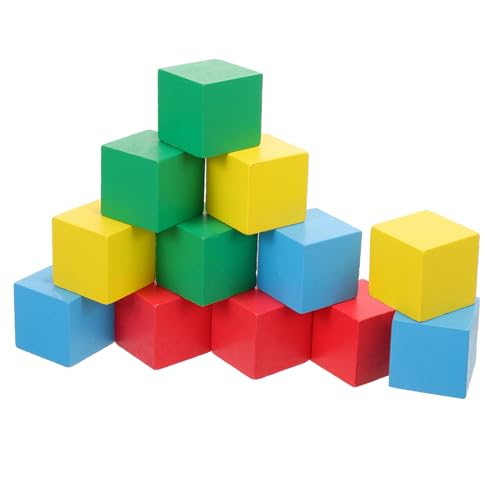 FRCOLOR 12 Stück Bunte Holzbausteine Teiliges Große Geometrische Klötze aus Naturholz DIY Bauklötze für Kreative Spiele Geeignet für Familienaktivitäten und Ab Jahr FRCOLOR 12 Stück Bunte Holzbausteine Teiliges Große Geometrische Klötze aus Naturholz DIY Bauklötze für Kreative Spiele Geeignet für Familienaktivitäten und Ab Jahr von FRCOLOR