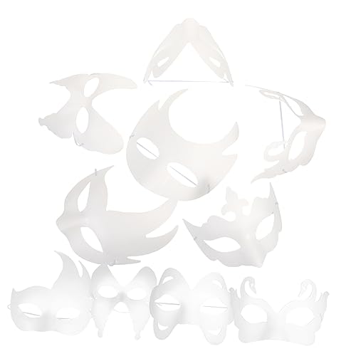 FRCOLOR 12 Stück DIY Papiermasken Leere Handbemalbare Masken für Karneval Halloween und Partys für Erwachsene Fördert Kreatives Gestalten und Basteln FRCOLOR 12 Stück DIY Papiermasken Leere Handbemalbare Masken für Karneval Halloween und Partys für Erwachsene Fördert Kreatives Gestalten und Basteln von FRCOLOR