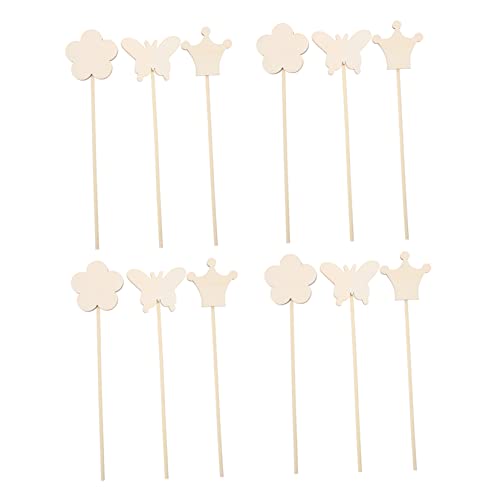 FRCOLOR 12 Stück DIY Zauberstäbe für Mädchen Teiliges Holz Bastelset für Kreative Blumen Krone und Schmetterlingszauberstäben für Geburtstagsfeiern und Rollenspiele FRCOLOR 12 Stück DIY Zauberstäbe für Mädchen Teiliges Holz Bastelset für Kreative Blumen Krone und Schmetterlingszauberstäben für Geburtstagsfeiern und Rollenspiele von FRCOLOR