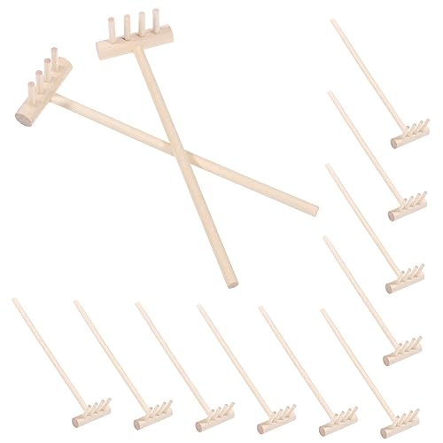 FRCOLOR 12 Stück Kleiner Zen Garten Zubehör Rake Aus Bambus Kleine Sandkasten Werkzeuge Für Miniatur Garten Dekoration Für Heim Und Büro Für Selbstgemacht Gartenpflege Und FRCOLOR 12 Stück Kleiner Zen Garten Zubehör Rake Aus Bambus Kleine Sandkasten Werkzeuge Für Miniatur Garten Dekoration Für Heim Und Büro Für Selbstgemacht Gartenpflege Und von FRCOLOR