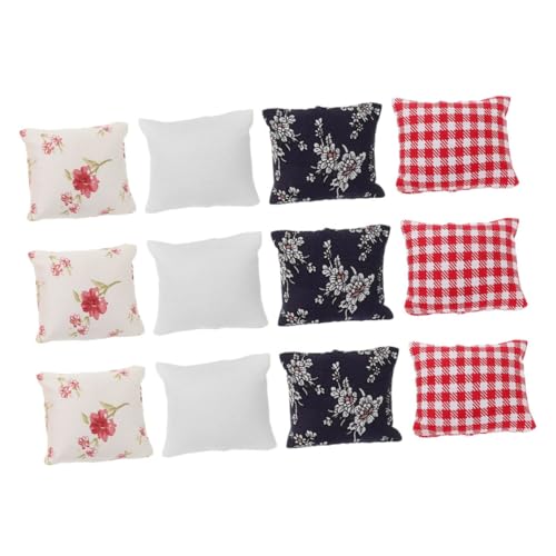 FRCOLOR 12stücke Miniatur-puppenhauskissen Maßstab Kompakte Kunstkissen Für Puppenhausdekor Puppenhauszubehör Miniaturmöbel Für Heimdekoration Und Kreatives Spielen FRCOLOR 12stücke Miniatur-puppenhauskissen Maßstab Kompakte Kunstkissen Für Puppenhausdekor Puppenhauszubehör Miniaturmöbel Für Heimdekoration Und Kreatives Spielen von FRCOLOR