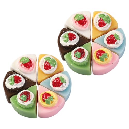 FRCOLOR Miniatur Kuchen Modell 12 Stücke Puppenhaus Dessert Fake Lebensmittel für Kleiner Haus FRCOLOR Miniatur Kuchen Modell 12 Stücke Puppenhaus Dessert Fake Lebensmittel für Kleiner Haus von FRCOLOR