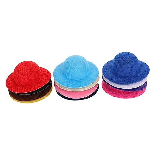 FRCOLOR 12 Stück Miniatur Hüte Kleine Stoffhüte für Bastelprojekte Fotografie Adorable Puppenhüte für DIY Dekoration Kreative Accessoires FRCOLOR 12 Stück Miniatur Hüte Kleine Stoffhüte für Bastelprojekte Fotografie Adorable Puppenhüte für DIY Dekoration Kreative Accessoires von FRCOLOR