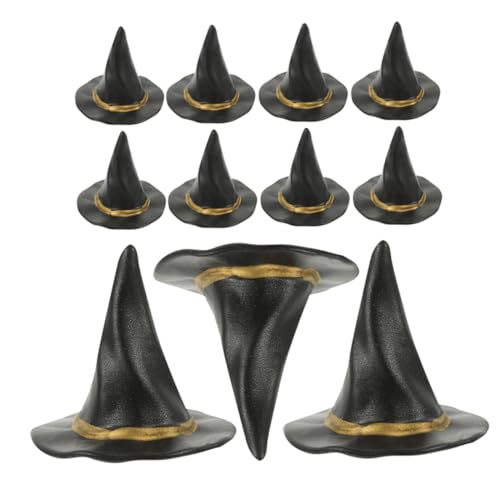 FRCOLOR 12 Stück Miniatur Witch Hat Pack Halloween Deko Hüte für Puppenhaus Bastelprojekte und Partys für Kreative DIY und Festliche Anlässe FRCOLOR 12 Stück Miniatur Witch Hat Pack Halloween Deko Hüte für Puppenhaus Bastelprojekte und Partys für Kreative DIY und Festliche Anlässe von FRCOLOR
