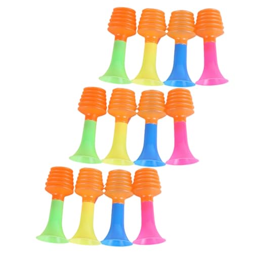 FRCOLOR 12 Stück Trompete Spielzeug für Kinder Geräuschemacher für Sportveranstaltungen Lustige Hornspielzeug für Partys Fußball Horn Party Requisiten mit Verschiedenen Farben FRCOLOR 12 Stück Trompete Spielzeug für Kinder Geräuschemacher für Sportveranstaltungen Lustige Hornspielzeug für Partys Fußball Horn Party Requisiten mit Verschiedenen Farben von FRCOLOR