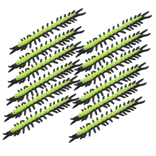 FRCOLOR 12 Stück Simulierte Tierspielzeug Flexible Tentipede -spielzeuge Künstliches Hundertfüßer Horrorspielzeug Toy Centipede Lifelike Zum Stressabbau Zusammendrücken TPR FRCOLOR 12 Stück Simulierte Tierspielzeug Flexible Tentipede -spielzeuge Künstliches Hundertfüßer Horrorspielzeug Toy Centipede Lifelike Zum Stressabbau Zusammendrücken TPR von FRCOLOR