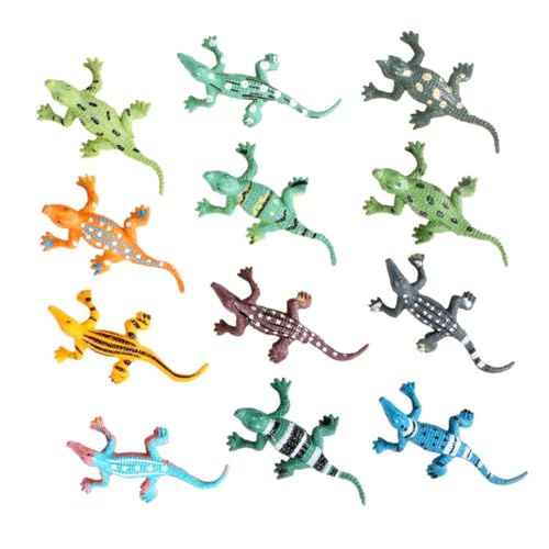 FRCOLOR 12 Stück Teiliges Alligator Tierfigur Mini Realistische Krokodil Modellspielzeuge für Ab Jahren Pädagogisches Lernspielzeug zur Kognitiven und Fantasievollen Rollenspielen FRCOLOR 12 Stück Teiliges Alligator Tierfigur Mini Realistische Krokodil Modellspielzeuge für Ab Jahren Pädagogisches Lernspielzeug zur Kognitiven und Fantasievollen Rollenspielen von FRCOLOR