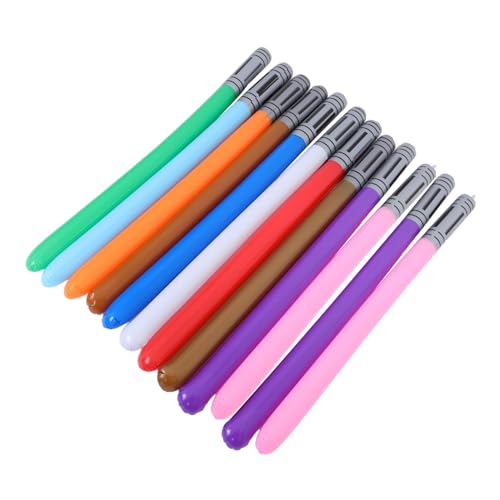 FRCOLOR 12 Stück Teiliges Aufblasbare Lichtschwerter für Weiches Sicheres Material Vielseitige Partyzubehör und Partybeutel-füller für Geburtstage Festivals und Poolspiele FRCOLOR 12 Stück Teiliges Aufblasbare Lichtschwerter für Weiches Sicheres Material Vielseitige Partyzubehör und Partybeutel-füller für Geburtstage Festivals und Poolspiele von FRCOLOR