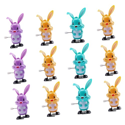 FRCOLOR 12 Stück Teiliges Aufziehspielzeug Bunte Osterhasen für Jungen und Mädchen Partyspielzeug für Kreative und Fantasievolle Spiele Langlebig und Tragbar FRCOLOR 12 Stück Teiliges Aufziehspielzeug Bunte Osterhasen für Jungen und Mädchen Partyspielzeug für Kreative und Fantasievolle Spiele Langlebig und Tragbar von FRCOLOR
